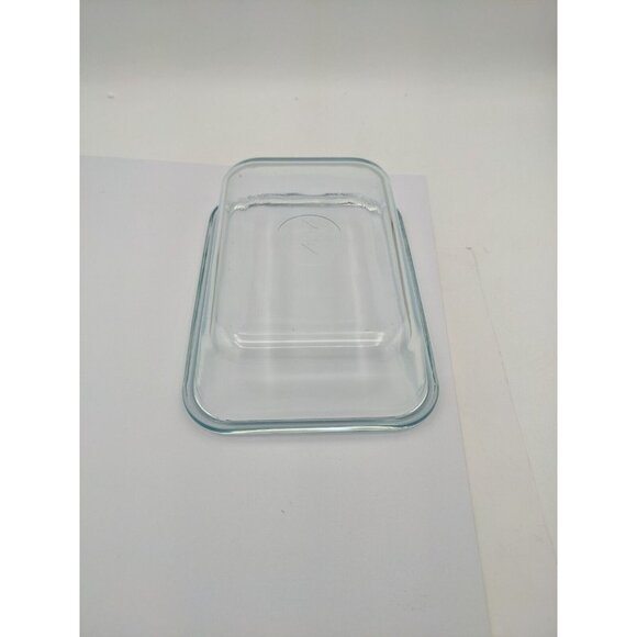 Pyrex 8602 Blue Tint Glass Baking Dish 2 Cups 473 ml 1 3/4" x 4 3/4 x 6 3/4" - Picture 3 of 8